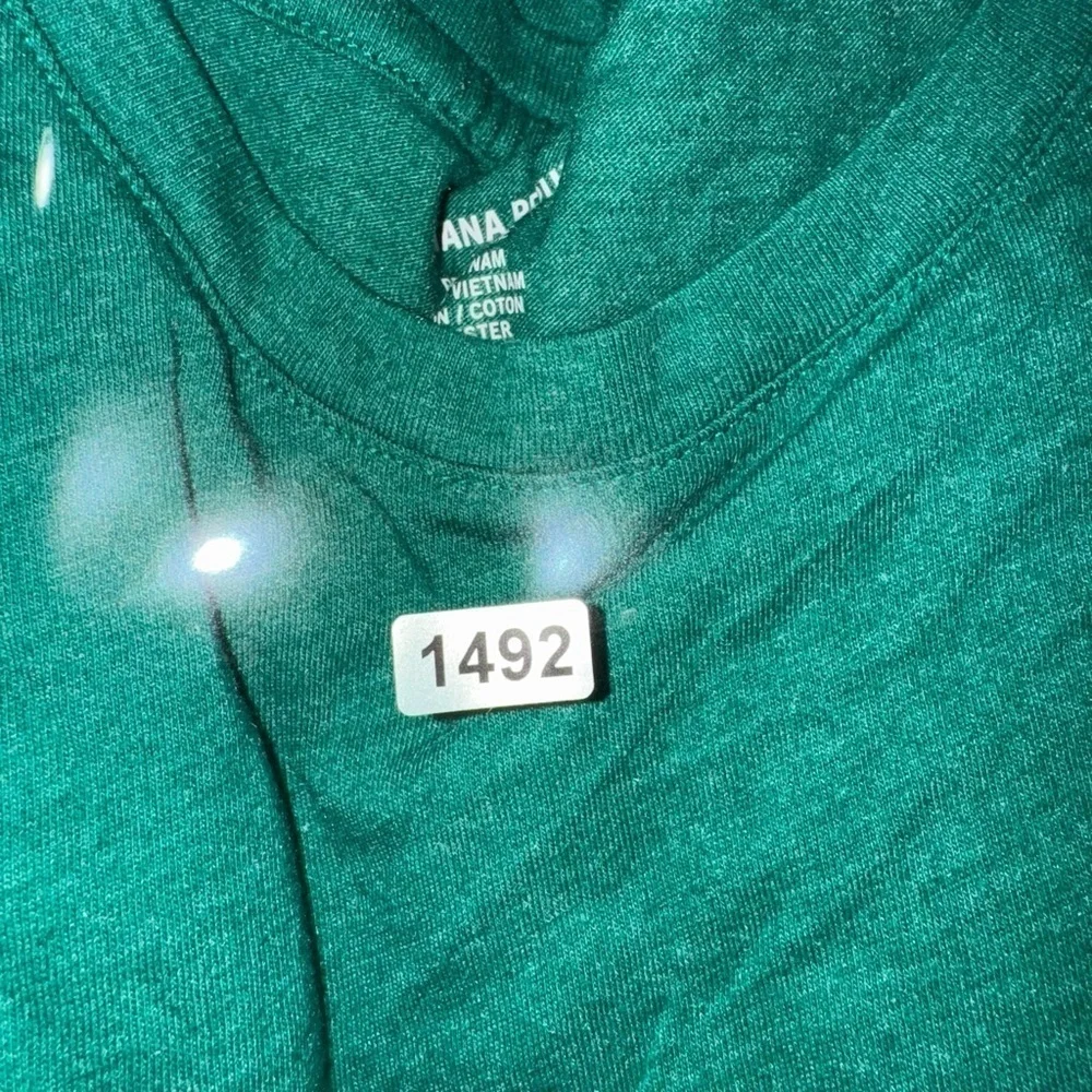 Banana Republic Green Crew Neck Short Sleeve Tees